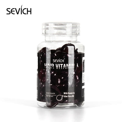30pcs Sevich Hair Vitamin Capsules – Keratin Complex Oil for Hair Loss, Frizz Repair & Silky Smooth Hair
