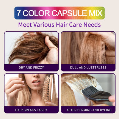 30pcs Sevich Hair Vitamin Capsules – Keratin Complex Oil for Hair Loss, Frizz Repair & Silky Smooth Hair