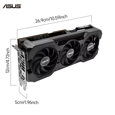 ASUS RX 7650 GRE 8GB Graphics Card – 2K High Refresh Rate AMD Gaming GPU